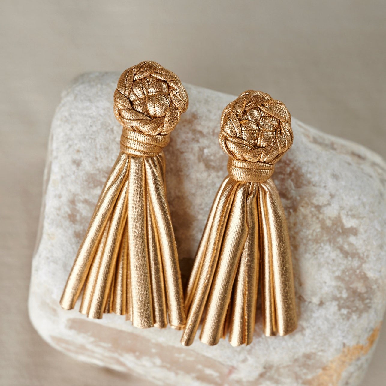 Pendientes de caramelo