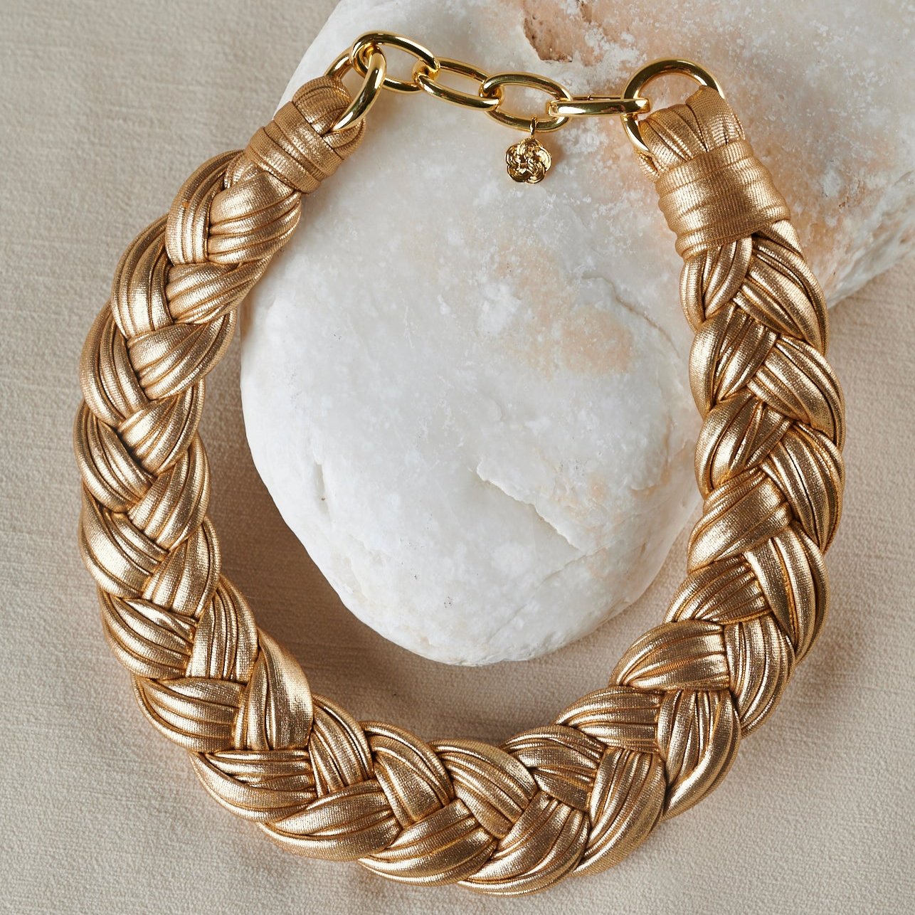 Gloria Statement Necklace | Gold