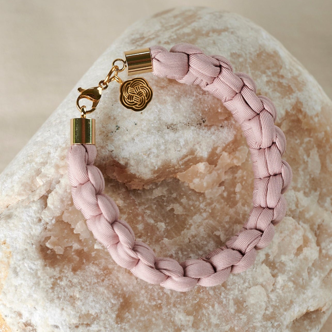 Antonia Bold Bracelet | Dusty Rose