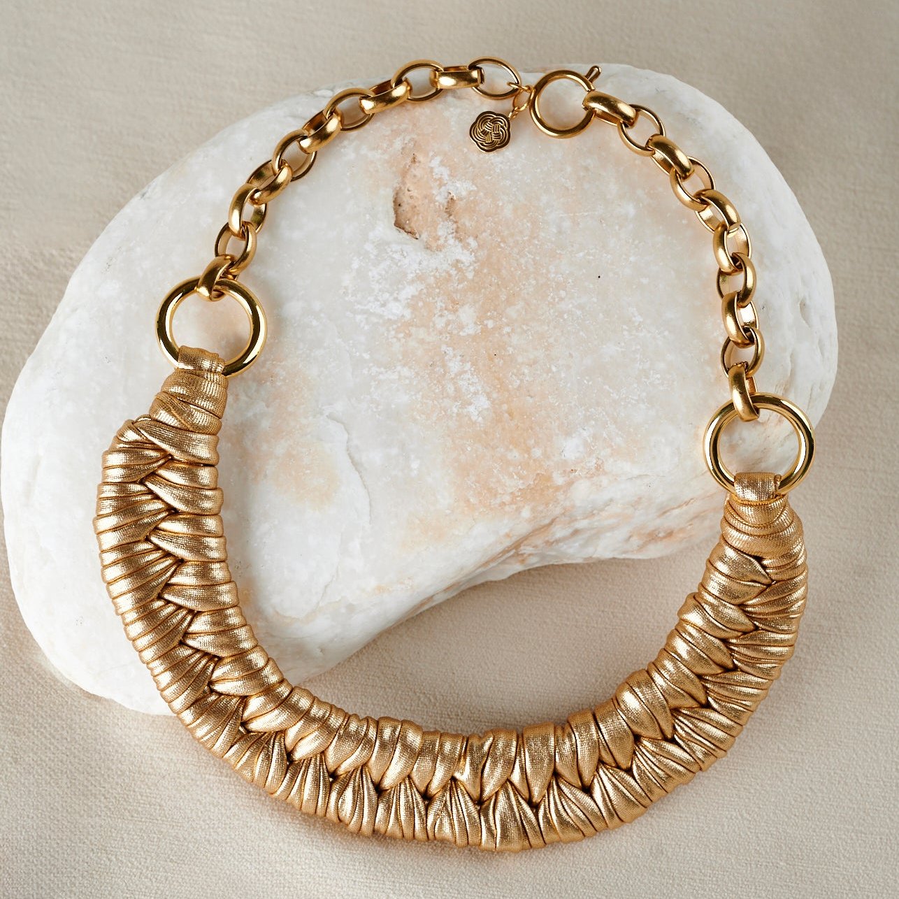 Maxine Statement Necklace | Gold