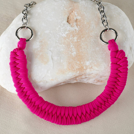 Maxine Statement Necklace | Fuchsia