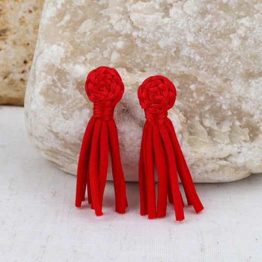 Mini Candy Earrings | Red