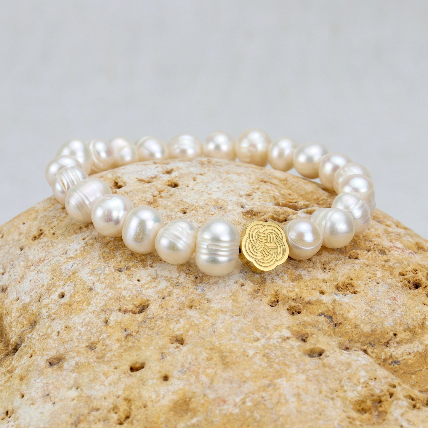 Pearl Strand Bracelet | Majaca Signature Gold