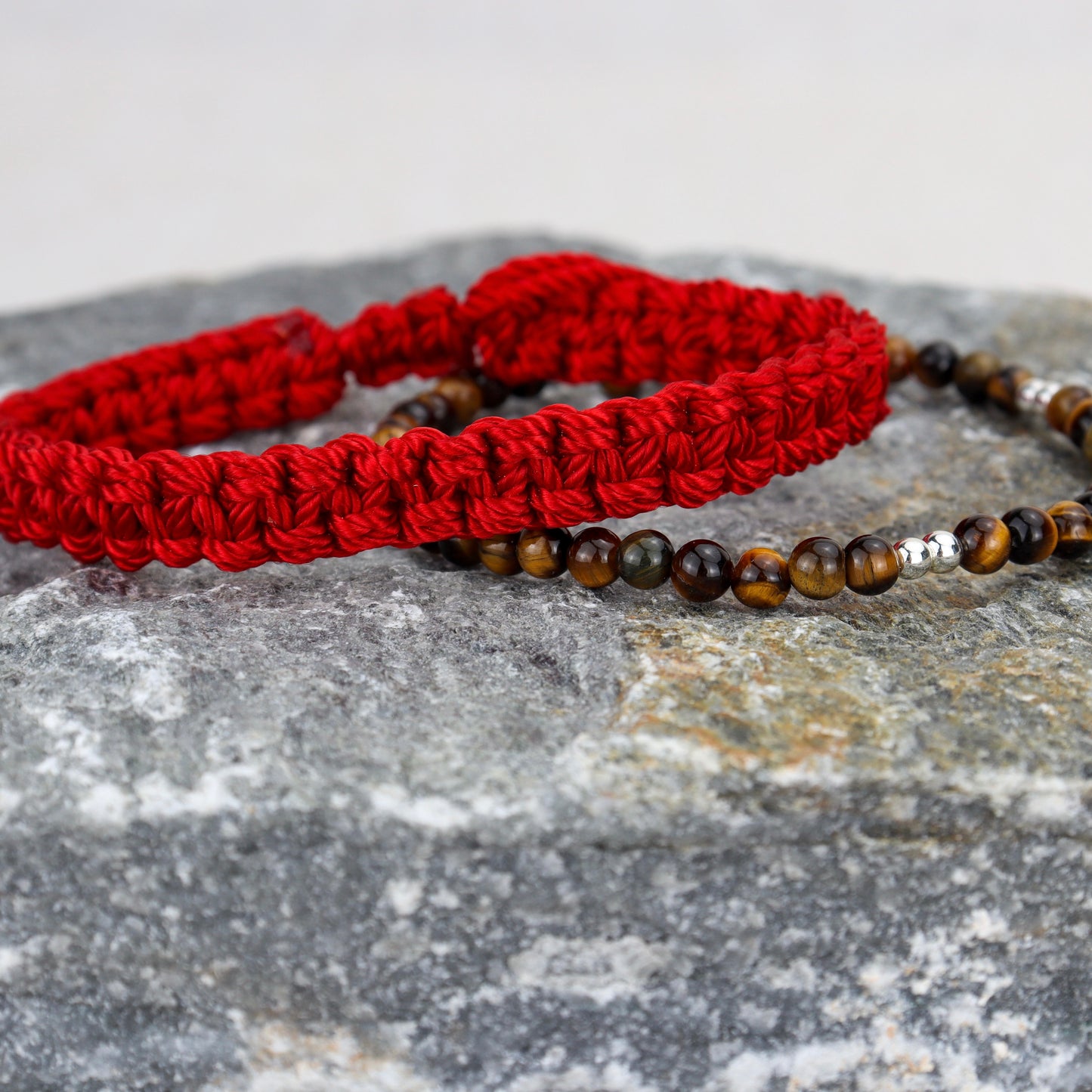 Woven Bracelet | Red