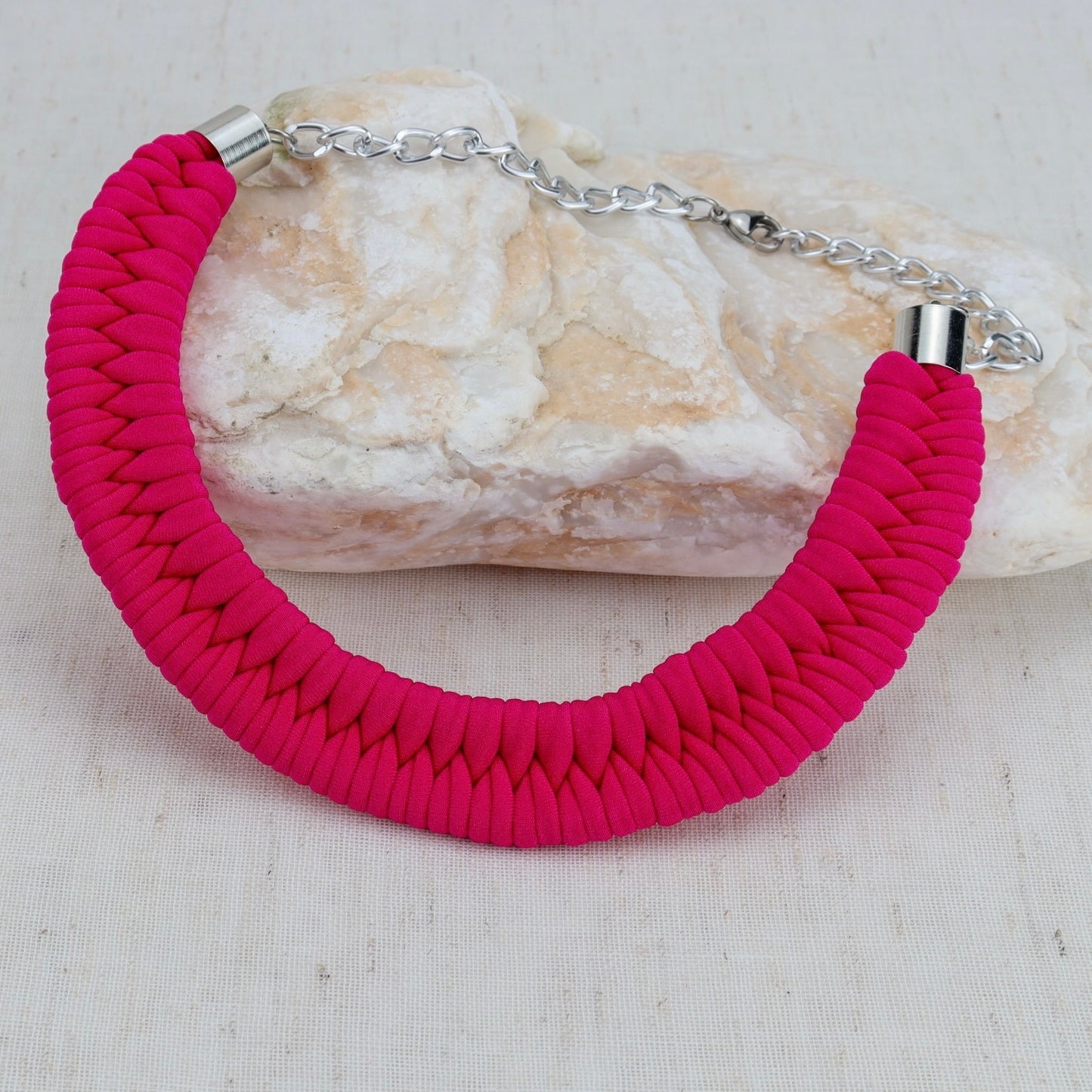 Maxine Fuchsia Necklace