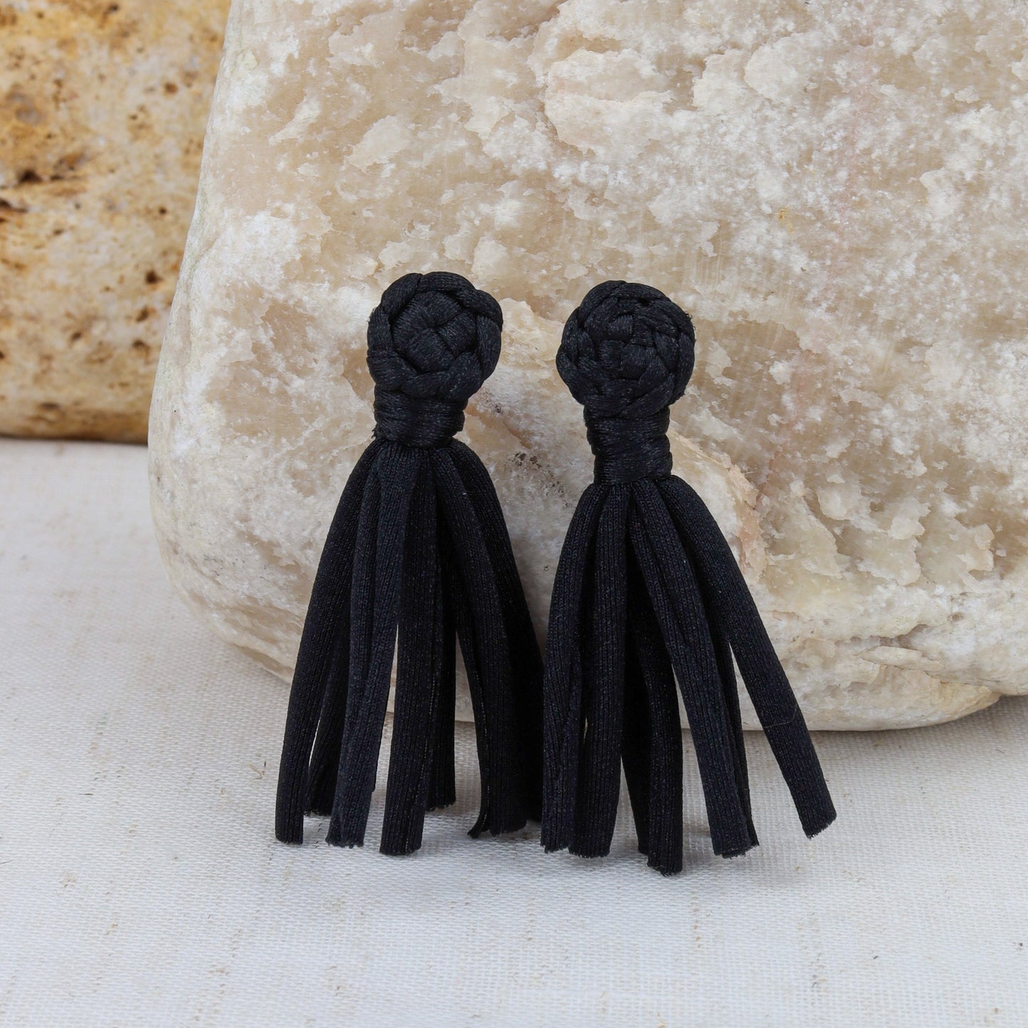 Mini Candy Earrings | Black