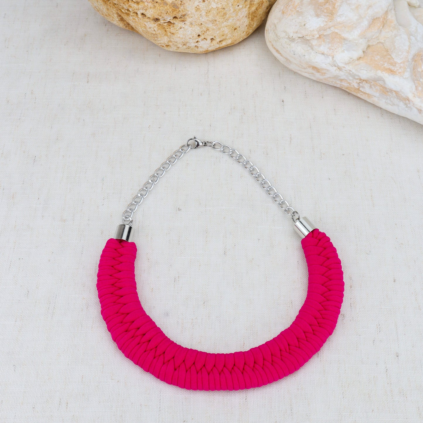 Maxine Fuchsia Necklace